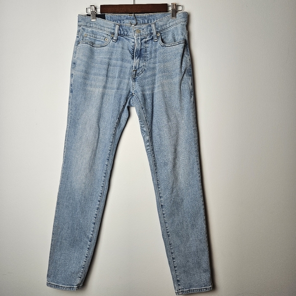 ABERCROMBIE AND FITCH light wash skinny stretch jeans‎ size 29 - Picture 1 of 6